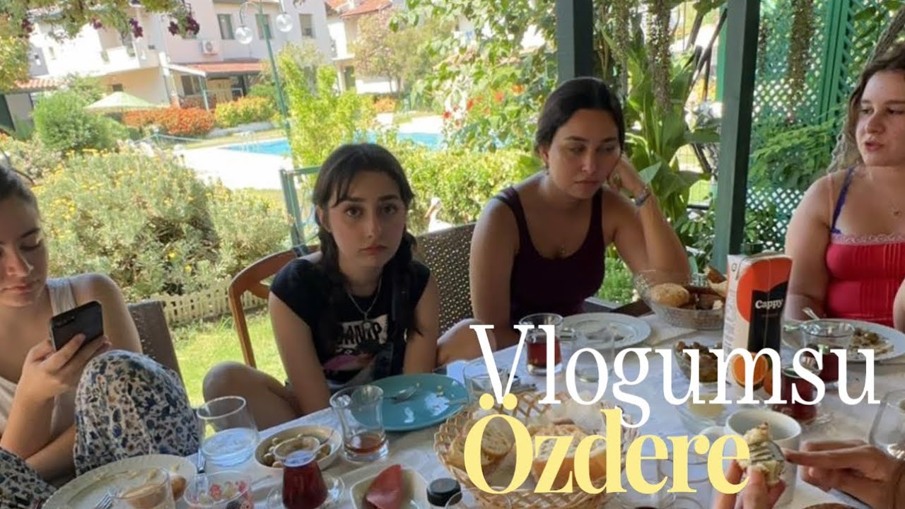 izmir yazdım, özdere’ye gidiyoruz.