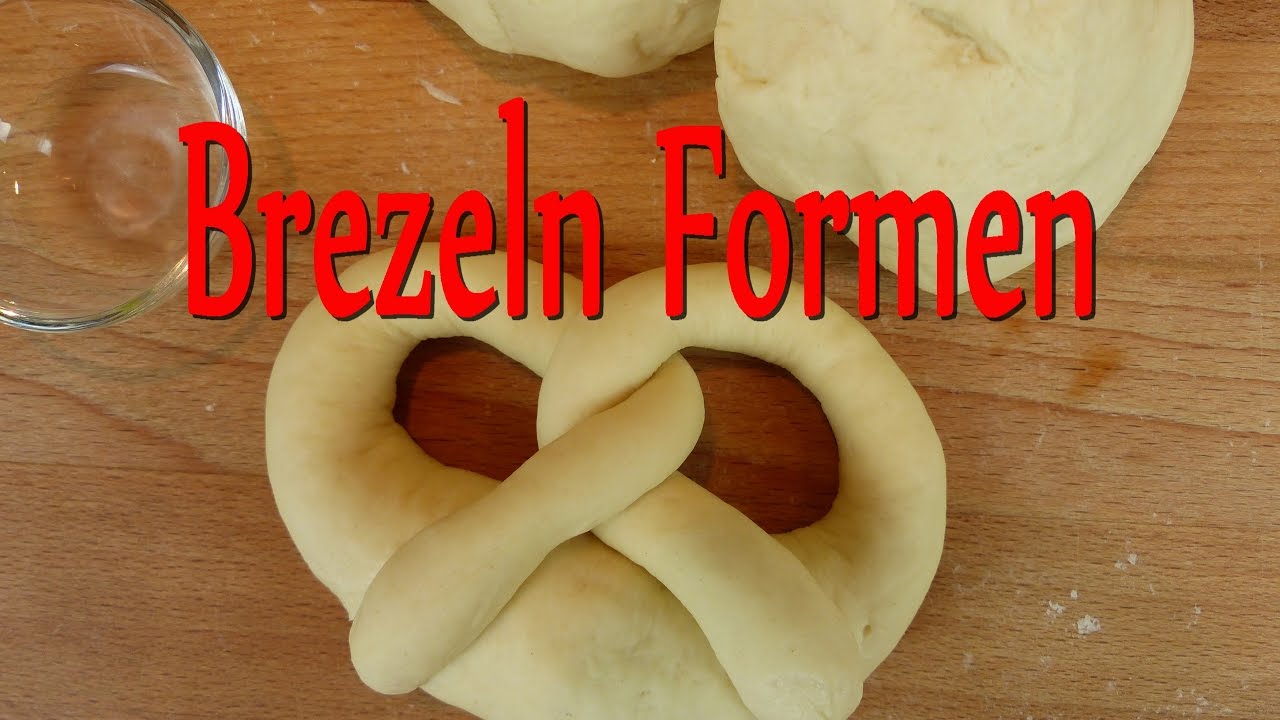 BREZEL FORMEN | Brezeln selber machen | Brezeln schlingen