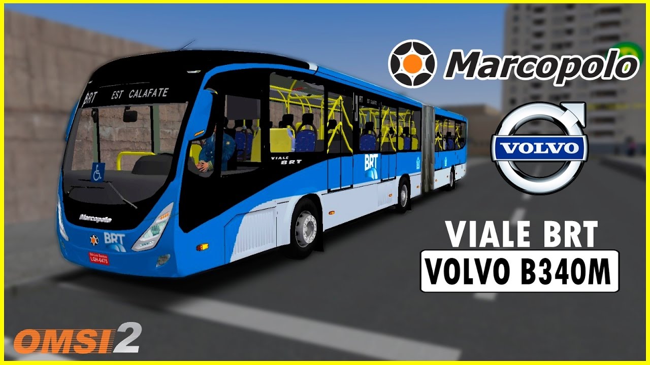 [OMSI 2][BRT] Viale BRT Volvo B340M - Auto Estrada V6 - Circular Expresso + G27 #OMSI2 #OMSI