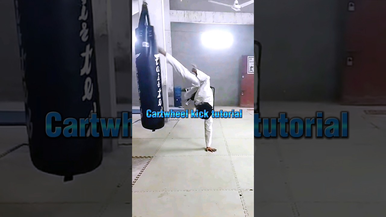 how to do cartwheel kick 🔥😱😱#viral #martialarts #shorts