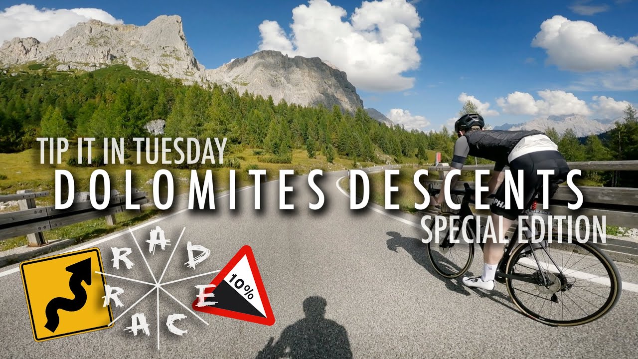 Cycling Dolomites: Tip It In Tuesday Descent Compilation