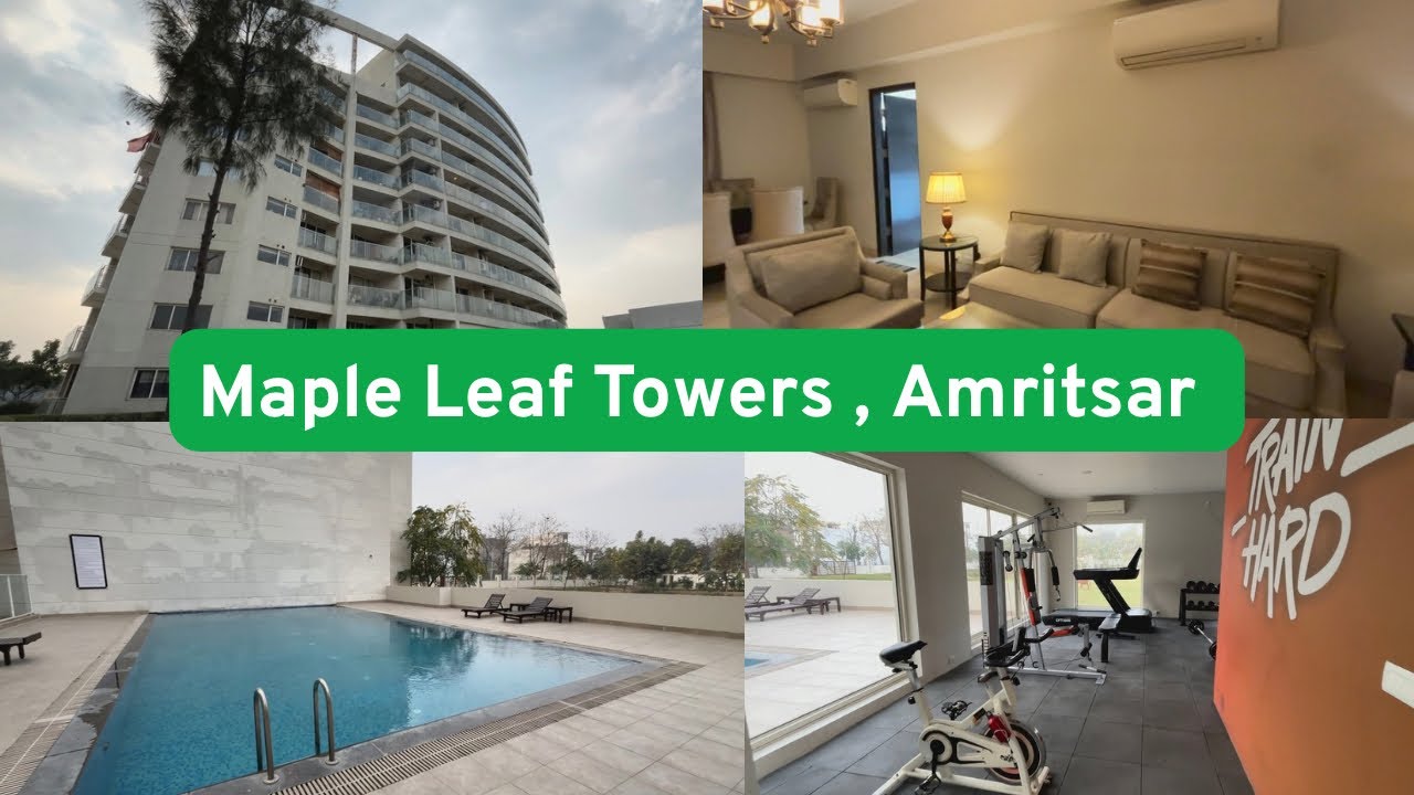 Maple Leaf 3BHK Apartments for Sale in Shubham Enclave GT Road Amritsar 