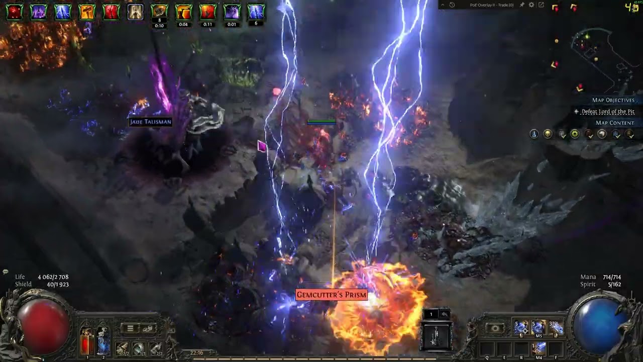 PoE2 0.4 Blood Mage Galvanic Shards + Plasma Blast (t16 map)
