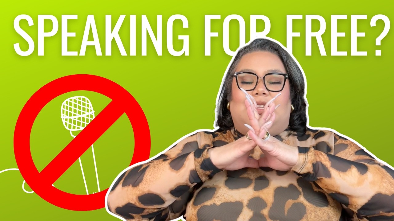 Stop Speaking for Free! How to Land High-Paying Speaking Engagements