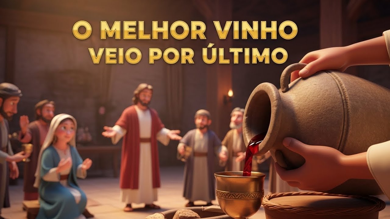 O PRIMEIRO MILAGRE DE JESUS | A Transformação da Água em Vinho nas Bodas de Caná