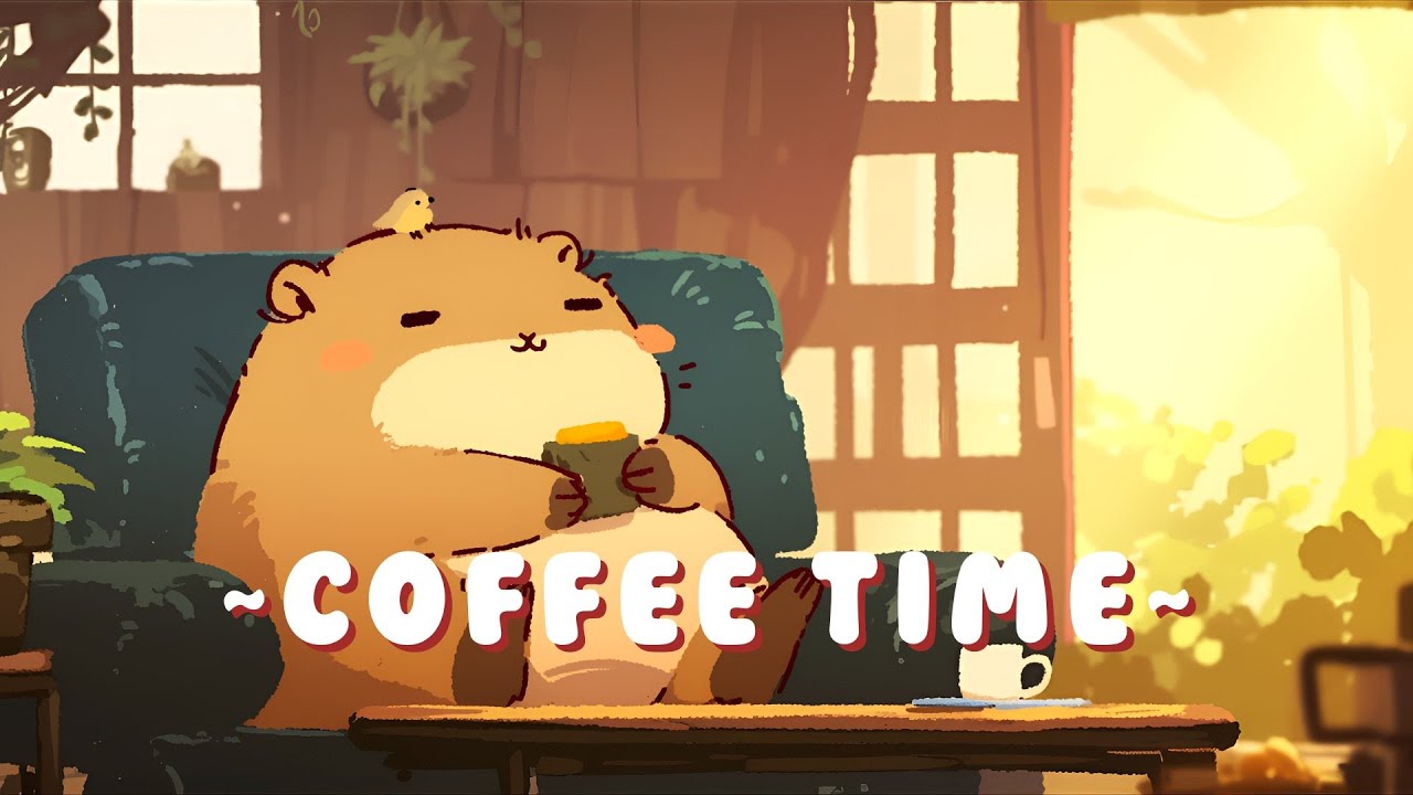 [Extended Mix] Lofi Capybara Radio | Peaceful Music for Your Soul 🦫 🌿 ☕ | Non Stop Music