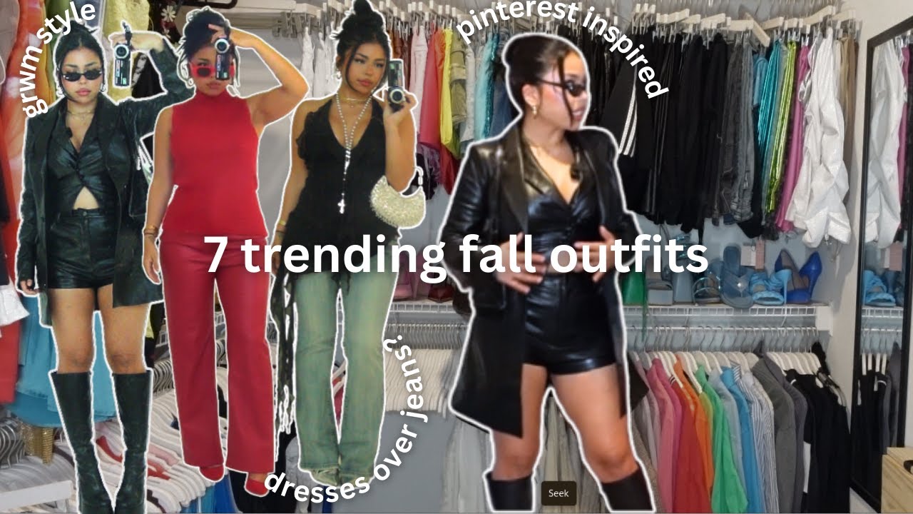 styling fall trends 2023: 7 fall Pinterest inspired outfits