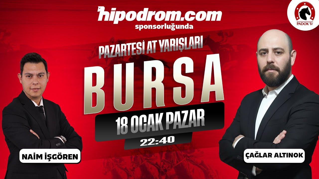 19 Ocak 2026 Bursa At Yarışı Tahminleri // Naim İşg&ouml;ren - &Ccedil;ağlar Altınok