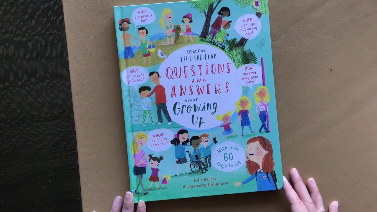 Usborne: Вопросы и ответы о взрослении 👶🏾 МЕЖДУНАРОДНОЕ НАЗВАНИЕ