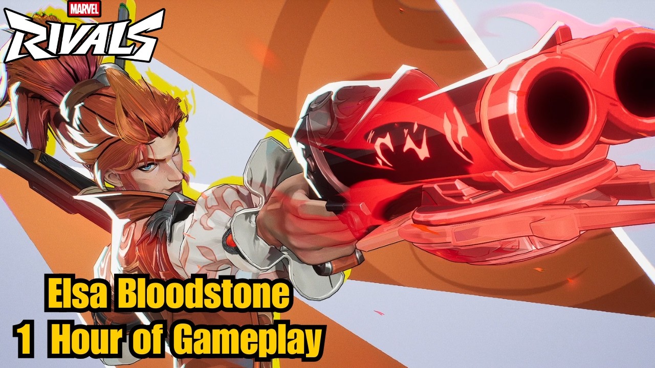Elsa Bloodstone 1 Hour of Gameplay | Marvel Rivals | Season 6.5 Early Access