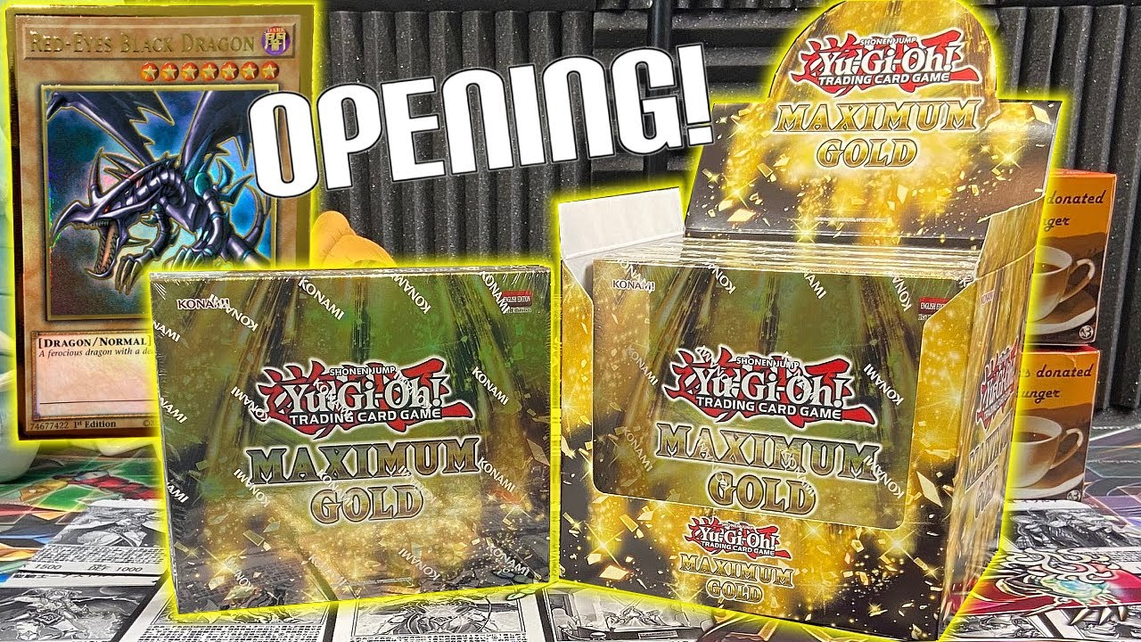 BEST RARITY? Yu-Gi-Oh! Maximum Gold Unboxing