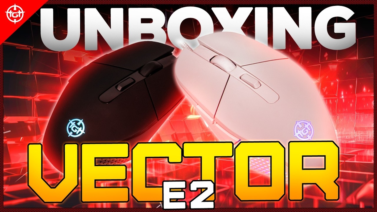 UNBOXING Mouse TGT Vector E2, Rainbow, 7200DPI, 6 Botoes