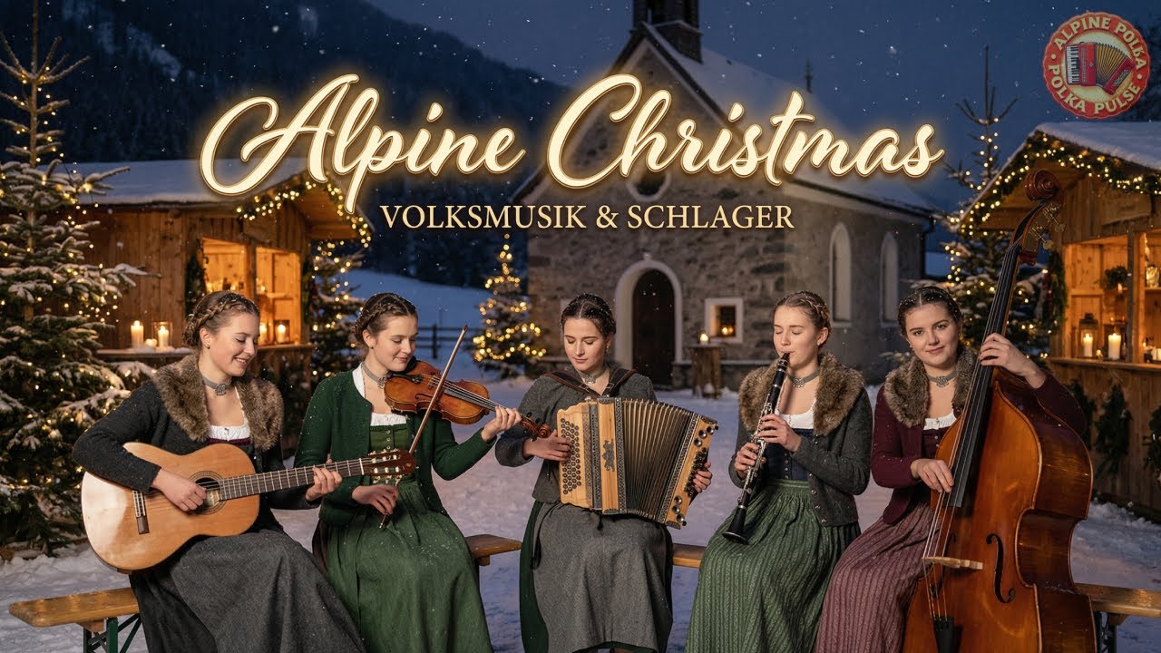 🎷🎄  Peaceful German Alps Christmas &mdash; Winter Alpine Songs for Precious Memories ❄️🎁🌄