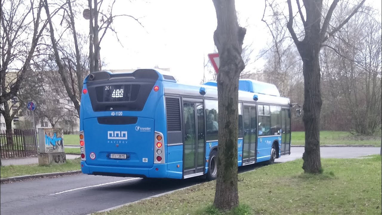 Scania Citywide lf 12m cng ev.č 261 na lince 403 TDS