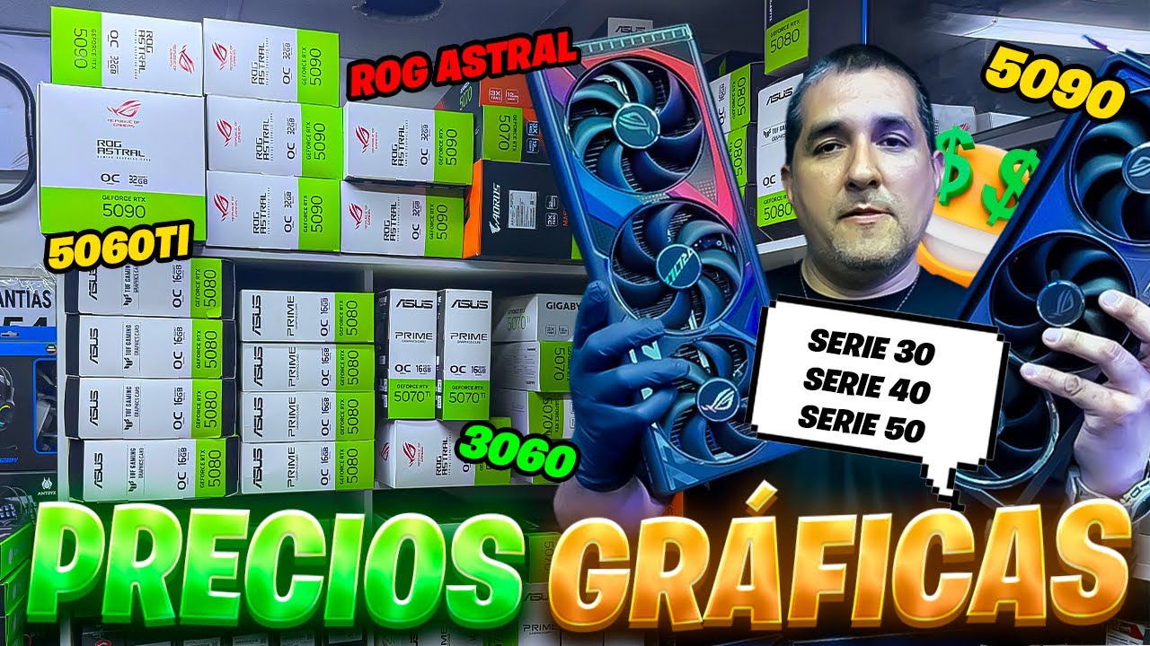 TARJETAS GRAFICAS PRECIO MAYO 2025 🤑 I SERIE 50 40 Y 30 | TODOS LOS PRECIOS | COTIZANDO EN WILSON