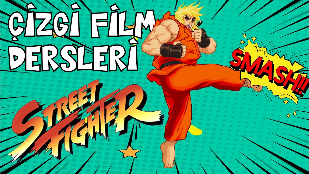 HIZLI ve KOLAY STREET FIGHTER DÖVÜŞ ANİMASYONU YAPALIM | Ken Animasyonu (Animate CC)