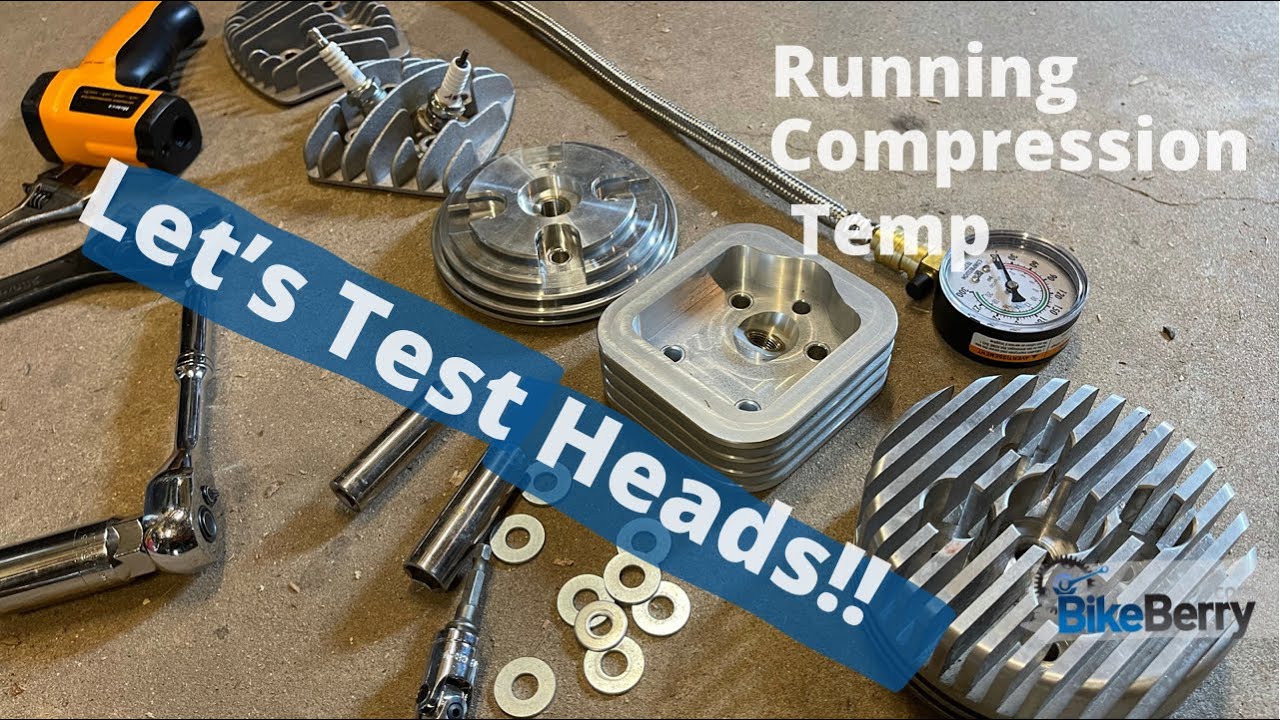 Comparing Temp • Compression • Performance in Motorized Bicycles | Head Comparison | Bike Berry