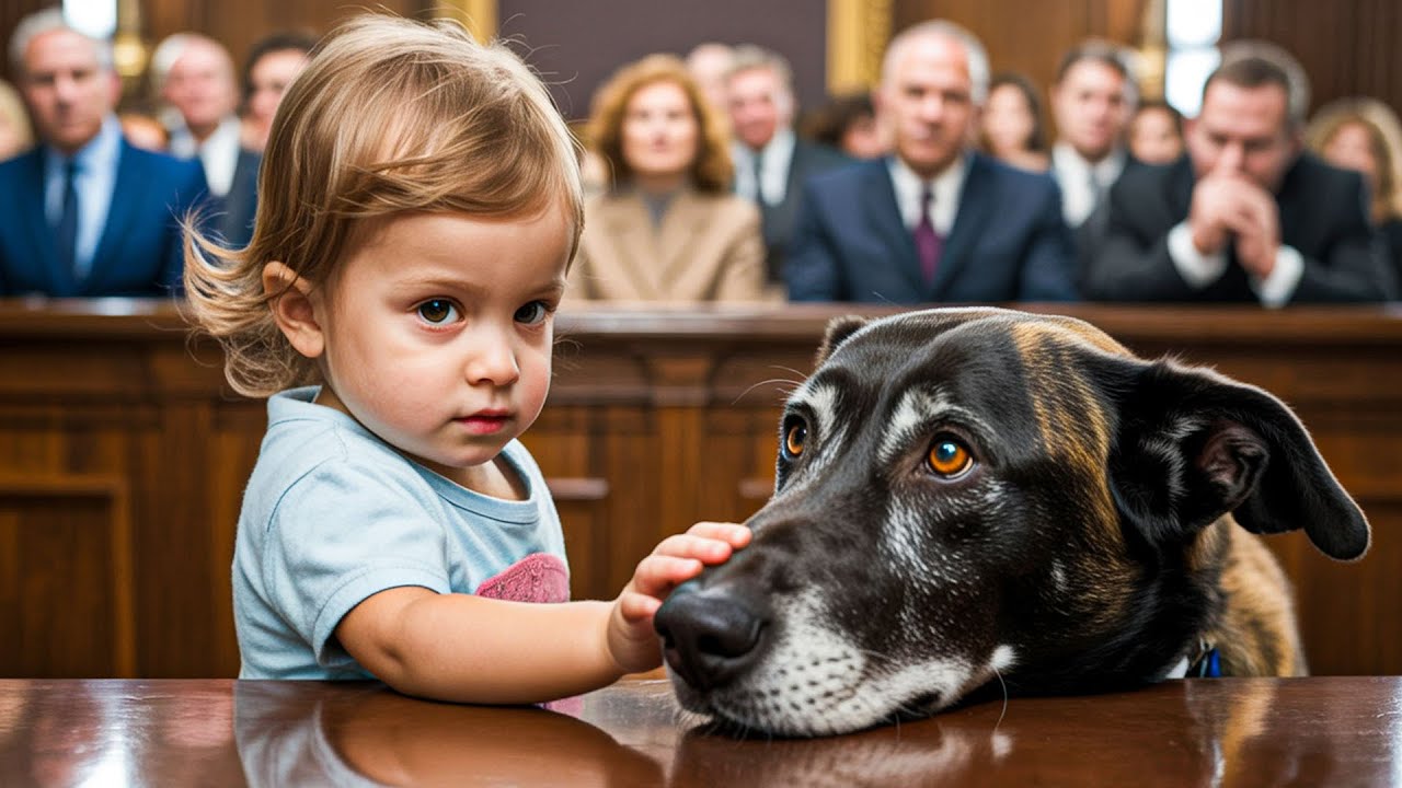 3-Jährige spricht vor Gericht mit Polizeihund – niemand war auf ihre Worte gefasst