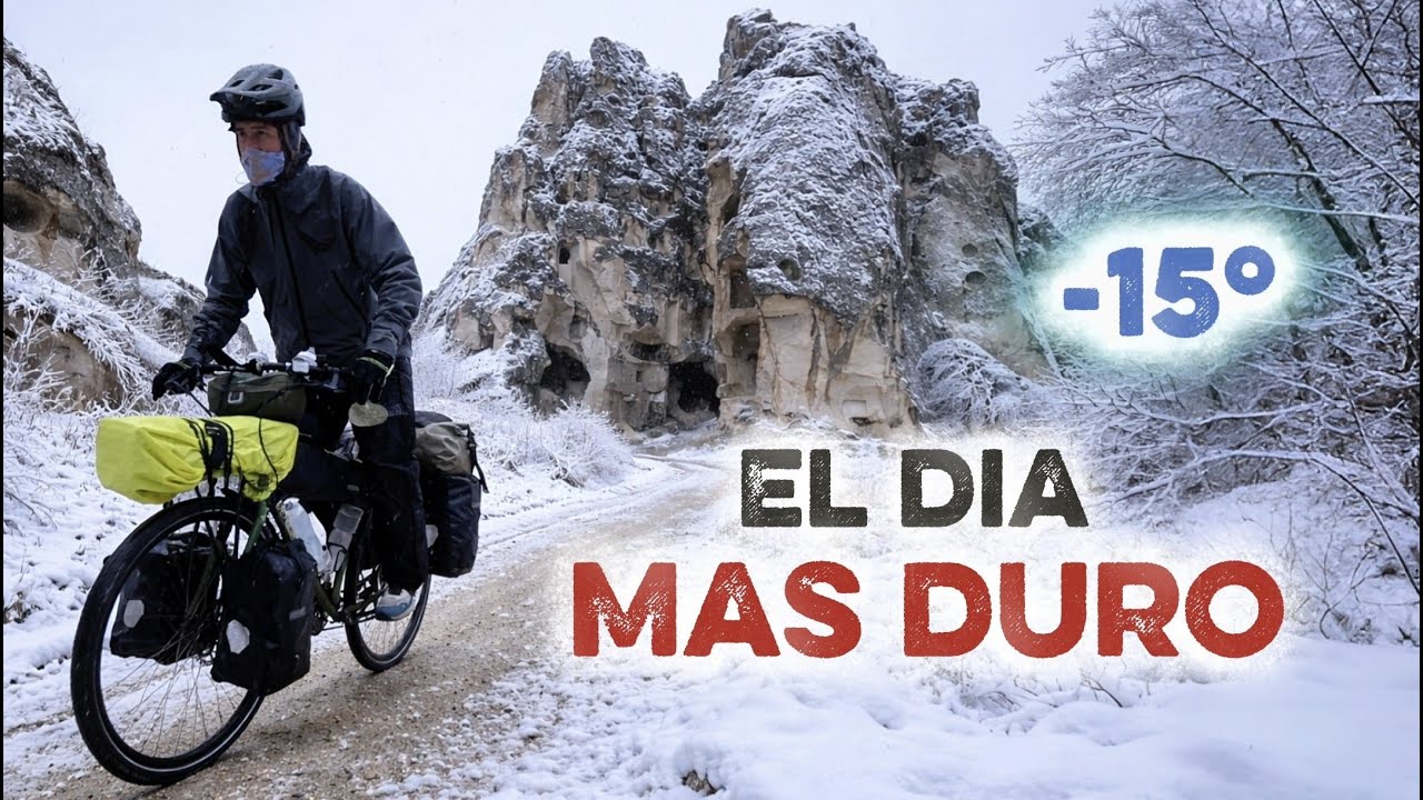 ATRAPADOS por el FRIO EXTREMO en BICI por Capadocia | EP. 4 Asia en bicicleta