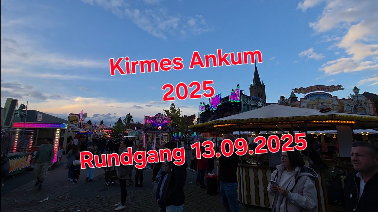 Kirmes Ankum 2025 Rundgang 13.09.2025