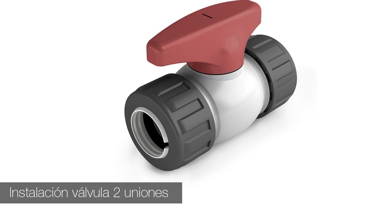 Instalación de válvula 2 uniones DUKE