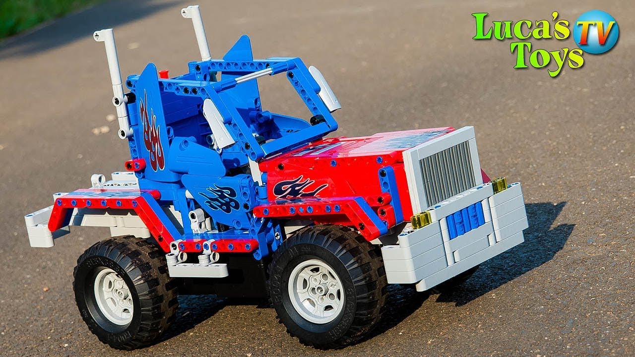 Optimus Prime Technic Lego Truck / Lego Transformers Optimus Prime / RC lego truck