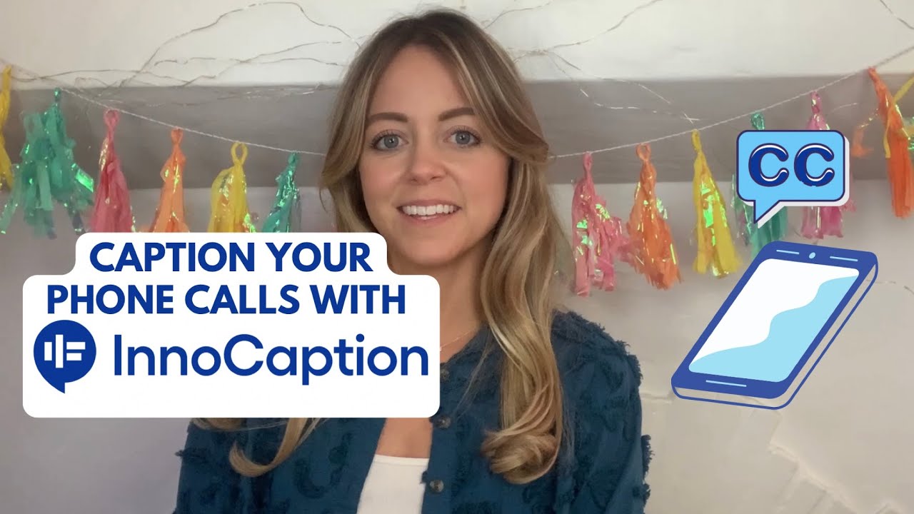 Captioning your phone call with Innocaption | Deaf Tip!