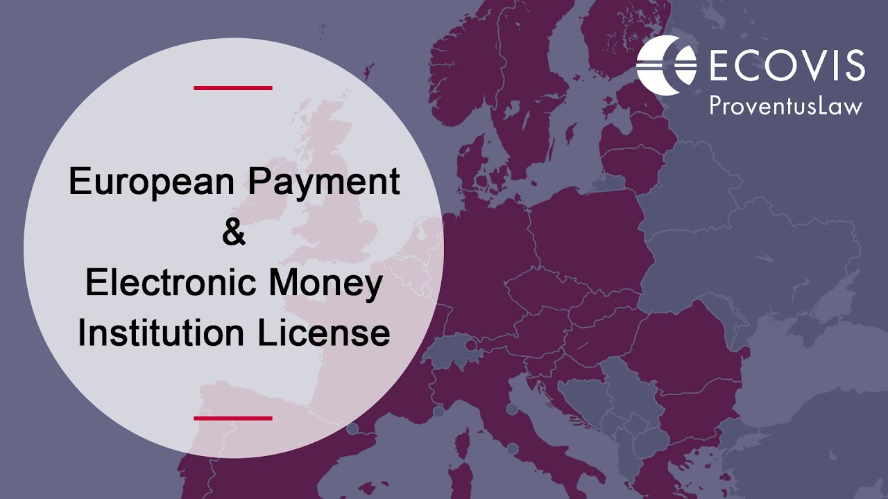 Payment and E-money Institution Licensing in Europe