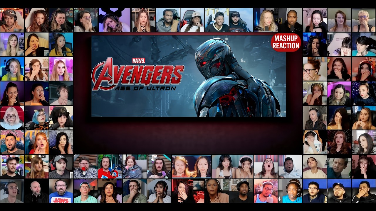 AVENGERS: AGE OF ULTRON (2015) MOVIE REACTION MASHUP | TEM