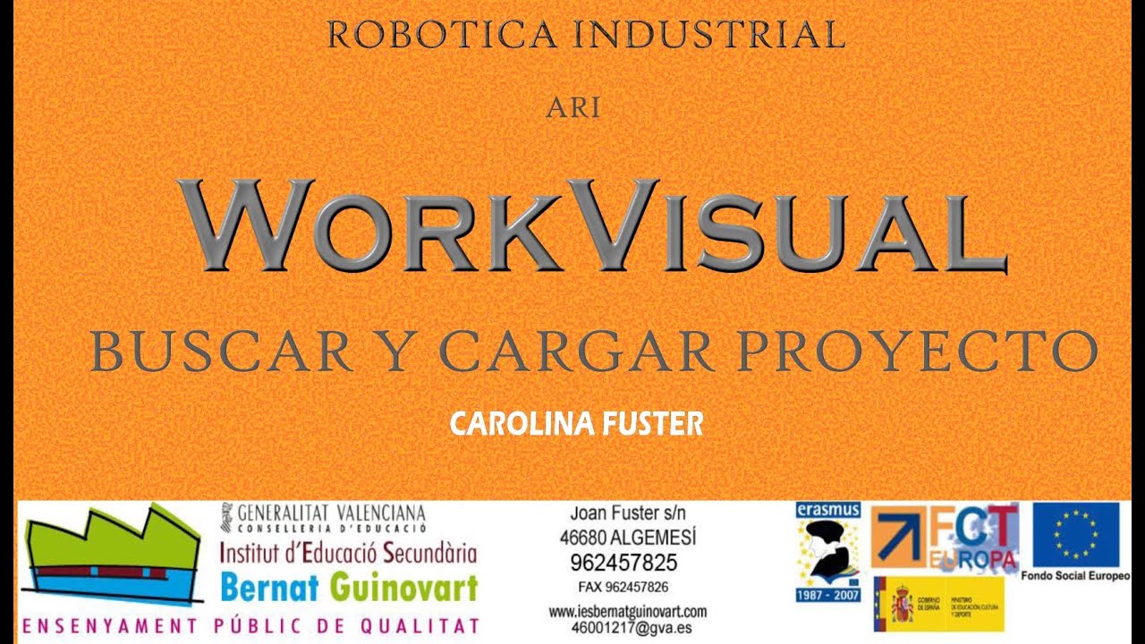 WORKVISUAL: BUSCAR Y CARGAR PROYECTO