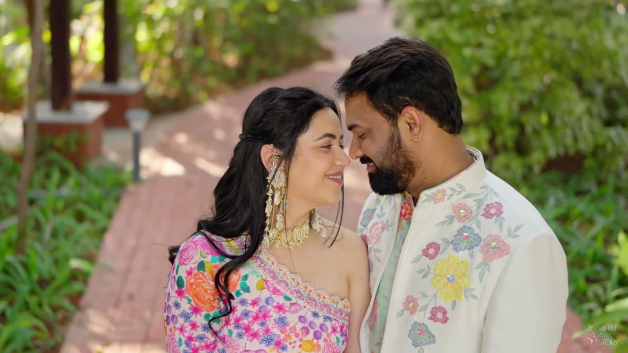 The Grand Wedding | North Indian × Telugu Wedding Fusion | Cinematic Wedding Film by What A Story