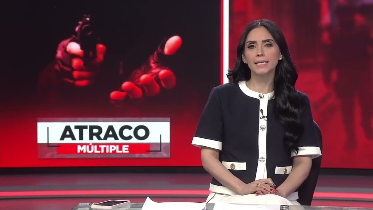 Policía persigue a seis hombres por atraco múltiple