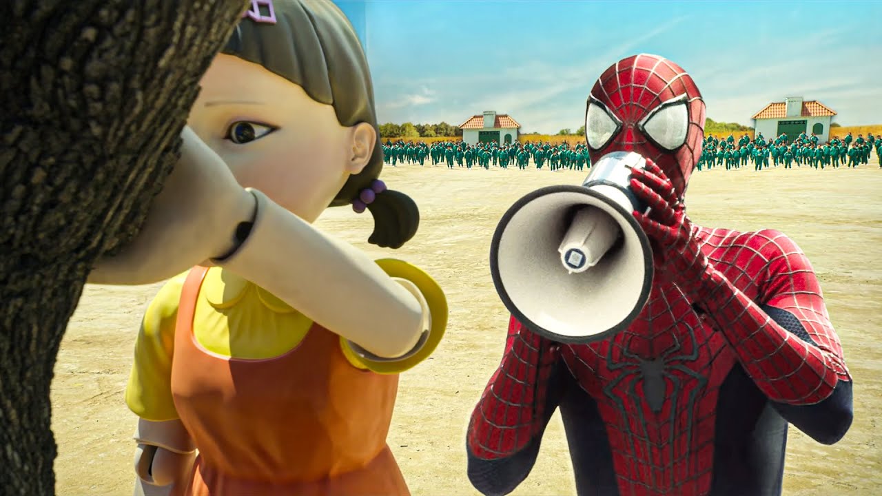 The Amazing Spider-Man in Squid Game