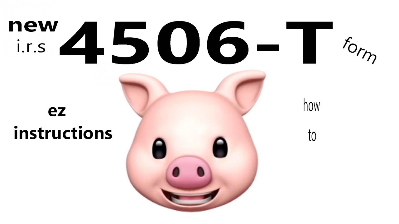 NEW 4506 T | TARGETED EIDL GRANT | How To Video / FINAL STEP