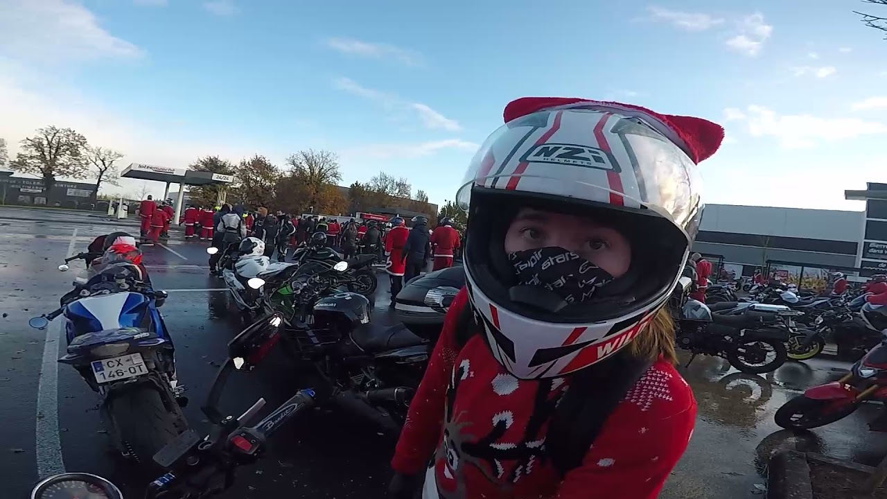 350 MOTO LE BORDEL!!!!!!!!!Balade moto de noël a rennes.