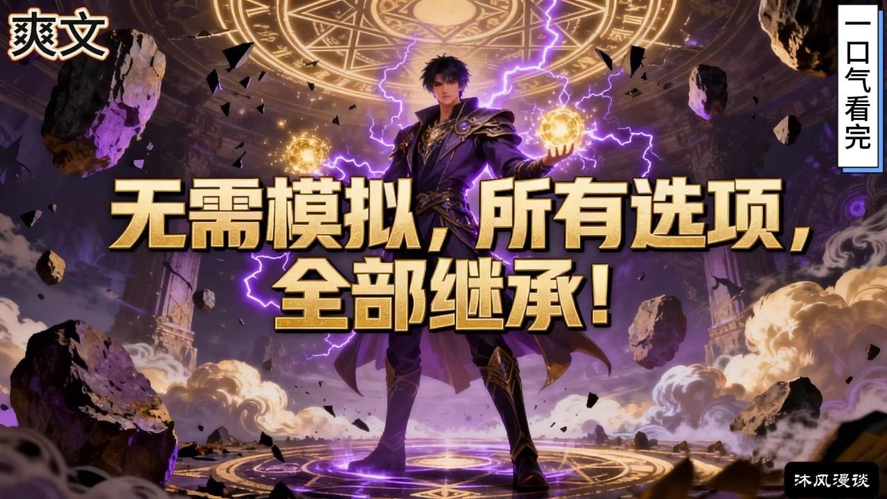 完结《无需模拟，所有选项，全部继承！》穿越危险的玄幻世界，林枭成了衍天剑宗的废物大师兄，虽天赋平平，所幸师尊和师弟师妹都待他极好。可是有一天……#動漫 #穿越#有声漫画#爽文#玄幻 #无敌