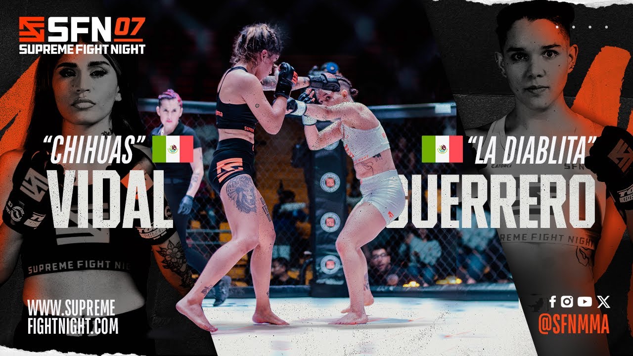 Guerrero VS Vidal Full Fight #SFN07