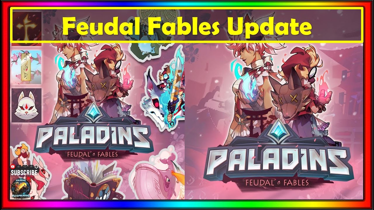 Paladins 7.3 Feudal Fables Update- New Skins, Event pass and More