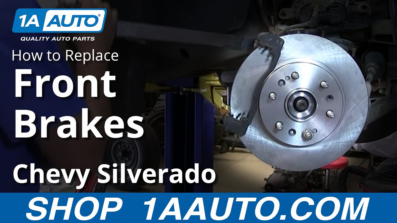 How to Replace Front Brakes 07-14 Chevy Silverado Truck