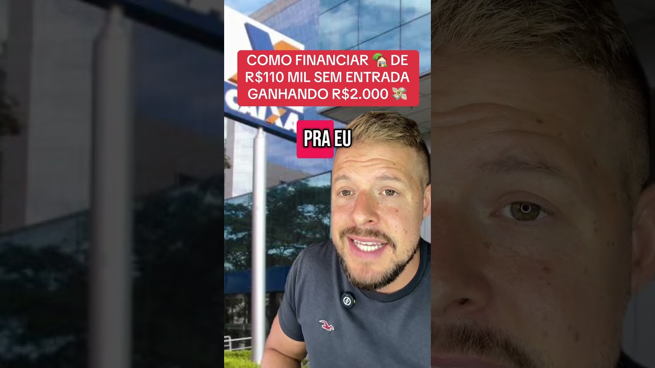 A caixa esconde que voc&ecirc; pode financiar um im&oacute;vel sem entrada ganhando at&eacute; R$2.000 por m&ecirc;s 🚨