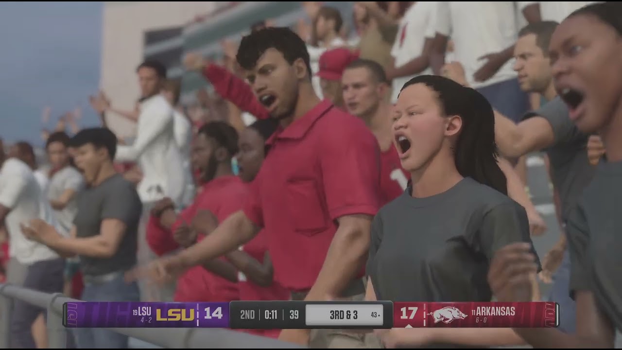Freshman year college football 25 gameplay 