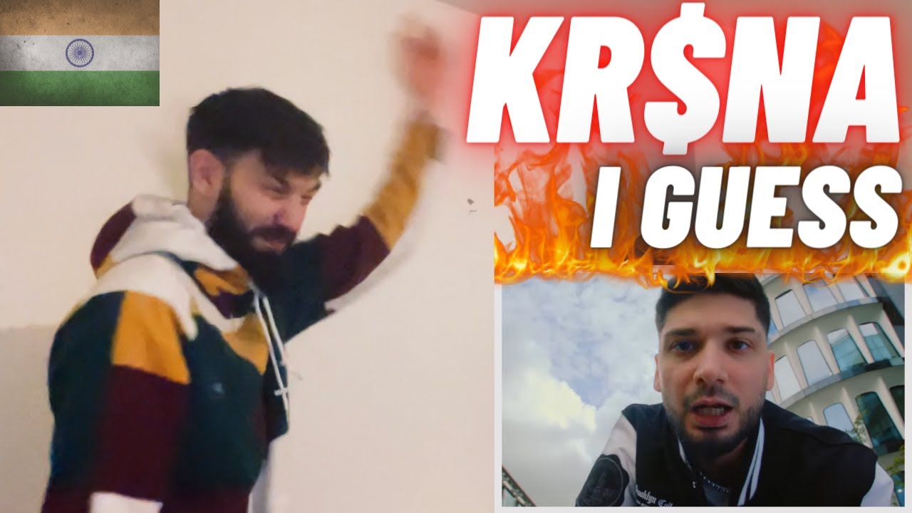THE BOSS IS BACK! 🔥 KR$NA - I GUESS [HYPE UK 🇬🇧 REACTION!]