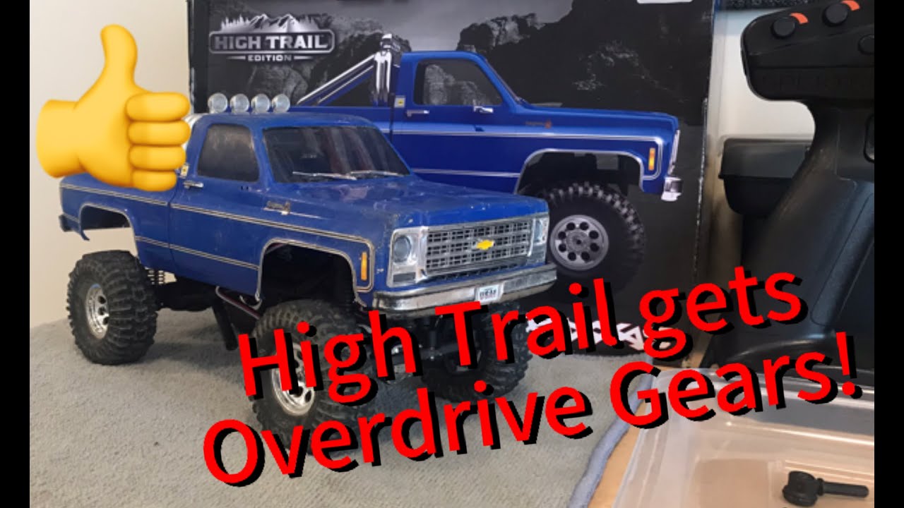 Traxxas TRX-4M High Trail gets Overdrive Transmission Gears!
