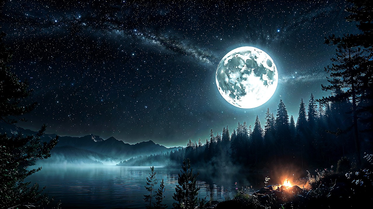 Rainy Night Ambience (No Ads) • Soft Piano Sleep Music • Relax, Unwind, Sleep Deeply