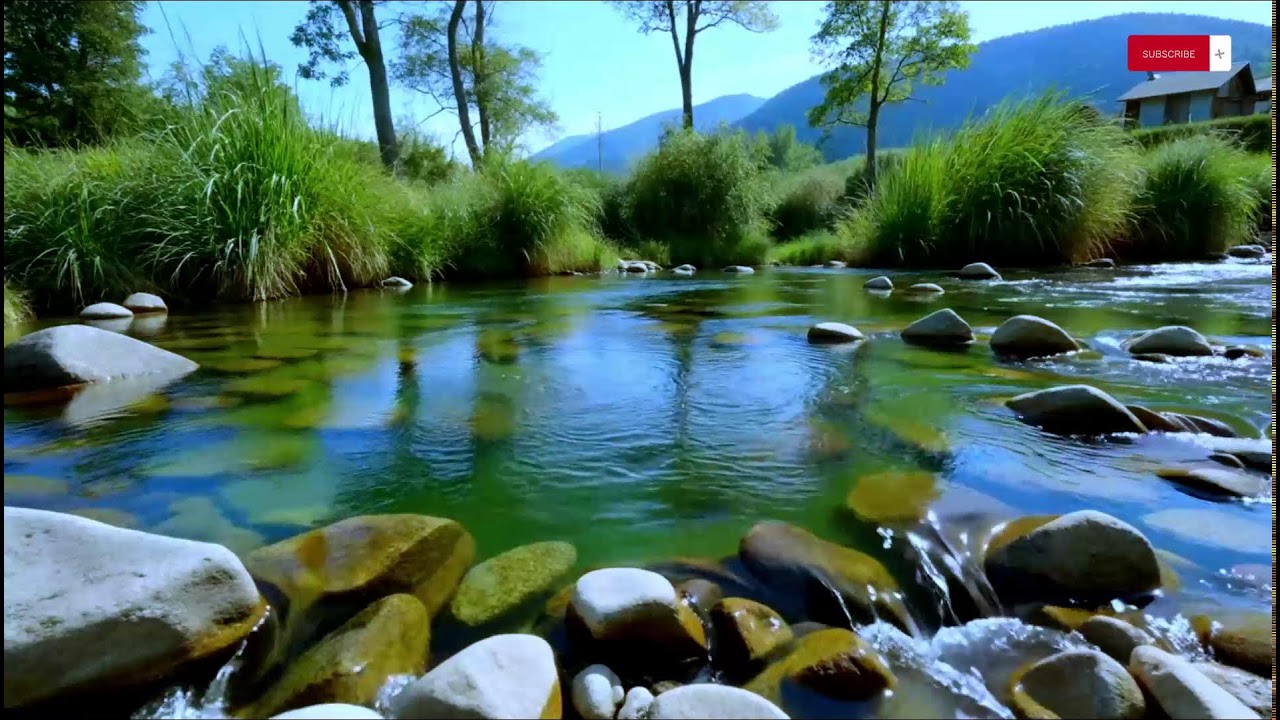 Most People Fall Asleep in 5 Minutes 🌙 Piano & River Ambience | 10 Hours