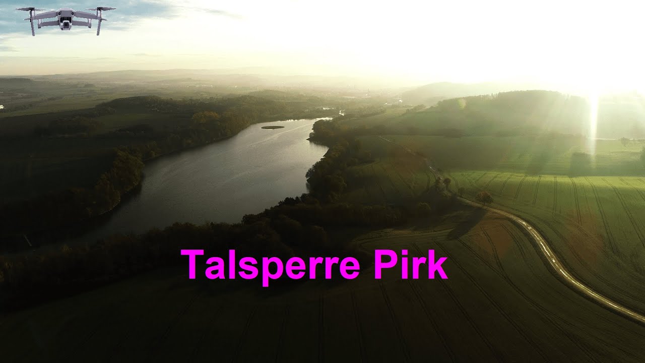 Es war einmal : Eines meiner ersten Videos mit der Phantom 4 : An der Talsperre Pirk 2020