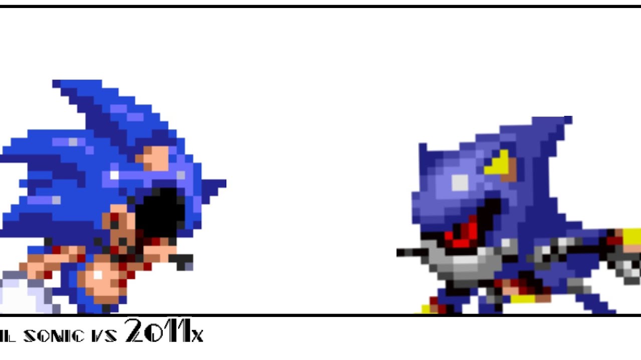 Metal Sonic vs Sonic.exe en mugen chars 