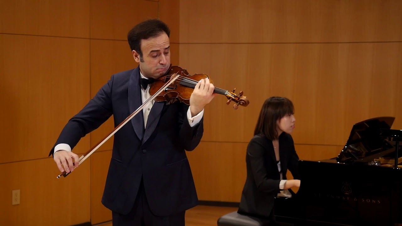 B.Bartók: Romanian Dances Bela Horvath (violin) Xinyu Wang (piano)