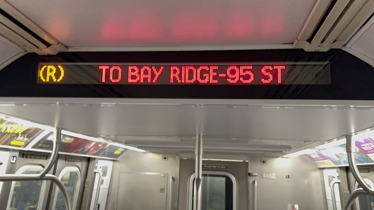 BMT Broadway Local: R160A (R) Train [Forest Hills-71 Av to Bay Ridge-95 St #5]
