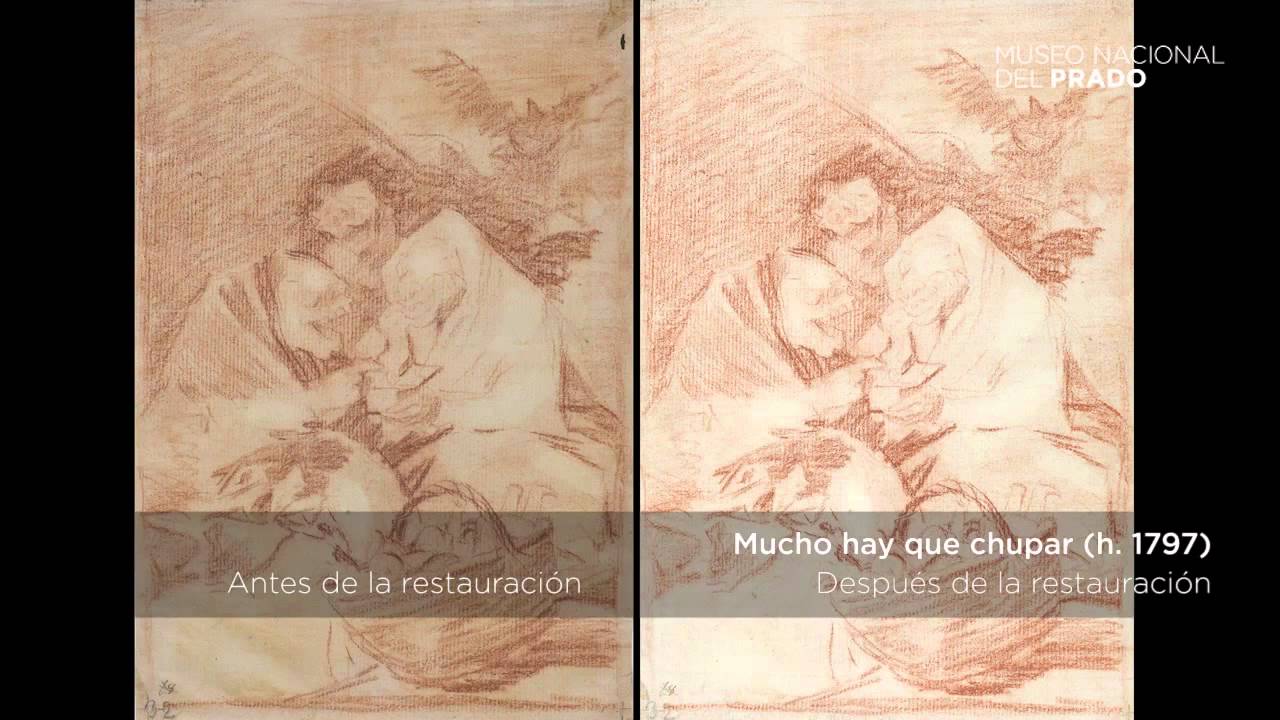 Instalación temporal: Dibujos de Goya restaurados